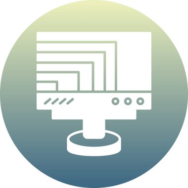 seo modern simgesinin vektör illüstrasyonu