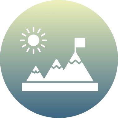 vektör çizim kış manzarası