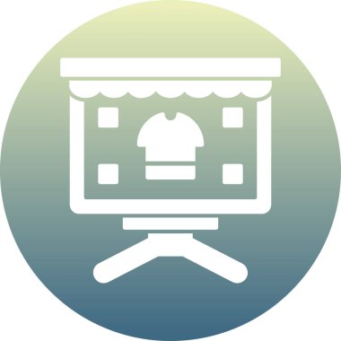 seo modern simgesinin vektör illüstrasyonu