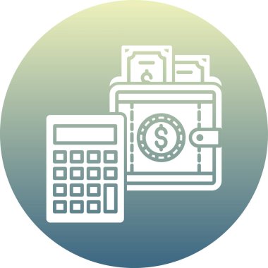 İş simgesinin vektör illüstrasyonu