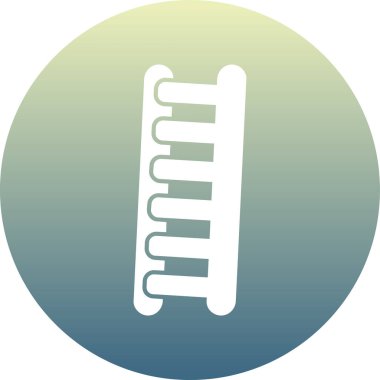 Bir termometre simgesinin vektör çizimi