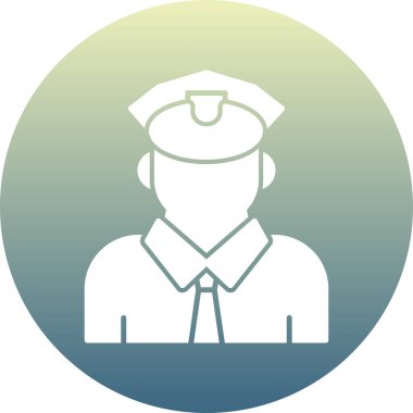 Yüksek lisans öğrencisi. Web simgesi tasarımı illüstrasyonu