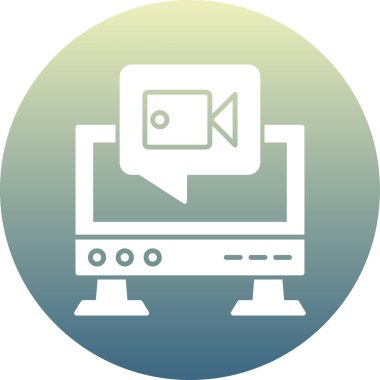 Modern eğitim ikonunun vektör illüstrasyonu