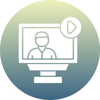 seo modern simgesinin vektör illüstrasyonu