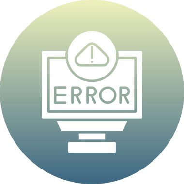 Hata modern vektör simgesi