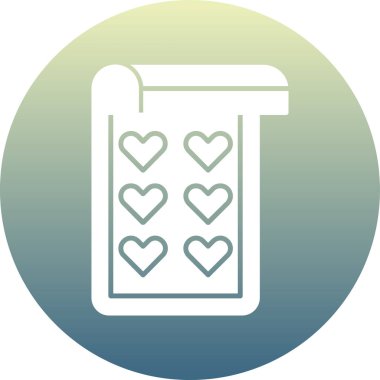 Basit simge vektör illüstrasyonu