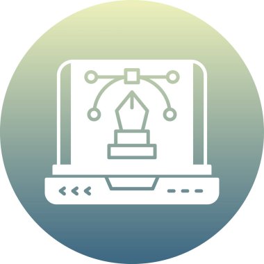 Modern b 'nin vektör illüstrasyonu eksik simgesi