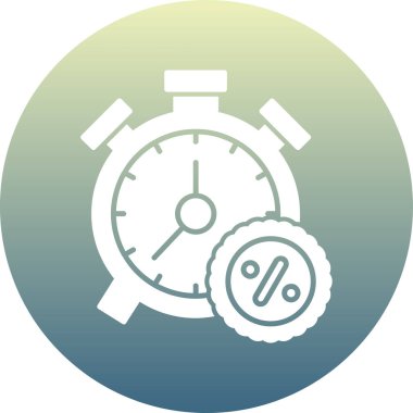 Modern b 'nin vektör gösterimi simgesiz saat