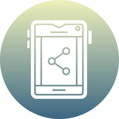 Cep telefonu. Basit resimleme