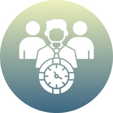 insanlar düz vektör simgesi