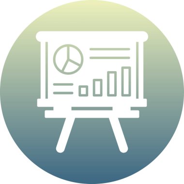 Bir araba simgesinin vektör illüstrasyonu