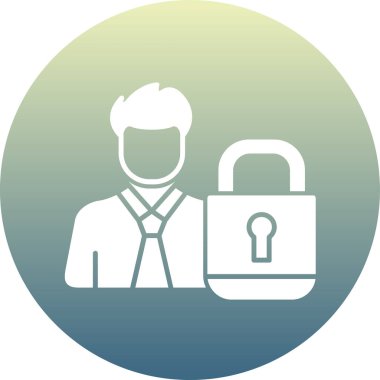 iş simgesi vektör illüstrasyonu