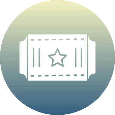 Yıldız. Web simgesi basit illüstrasyon