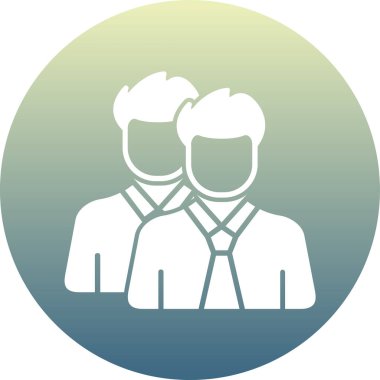 insanlar simge vektör illüstrasyonu