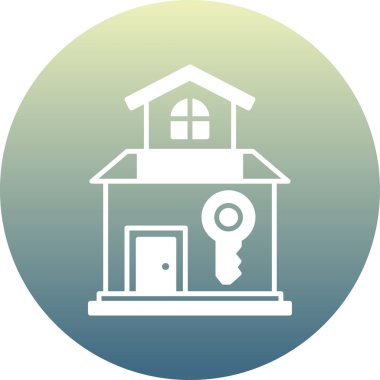 ev simgesi vektör illüstrasyonu