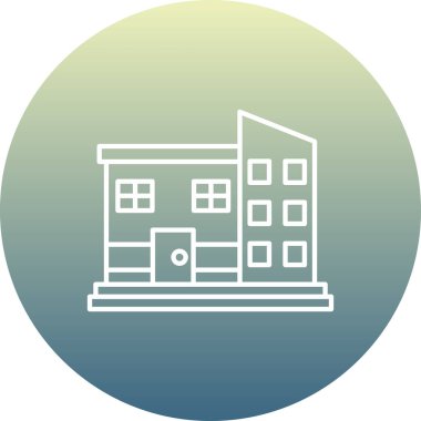 güzel yapı vektörü sembol simgesi