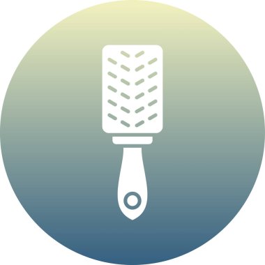 tarak modern kabartma vektörü