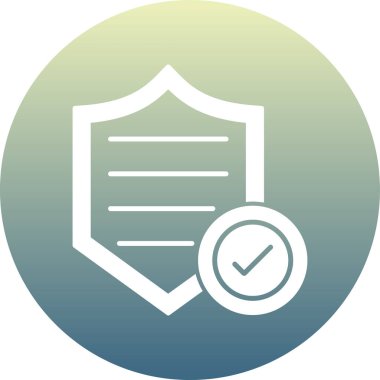 Rozet vektör simgesi tasarımı