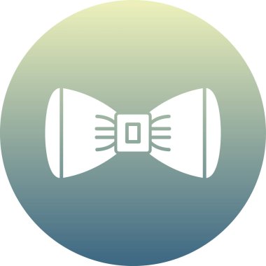 Kravat simgesinin vektör illüstrasyonu