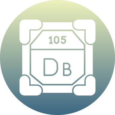 Bir b eksikliği simgesinin vektör çizimi