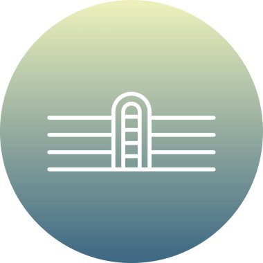 Eşsiz Klima Satır Vektörü Simgesi