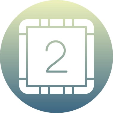 Modern b 'nin vektör gösterimi saatin simgesinden yoksundur