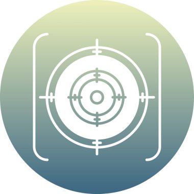 Modern bir simgenin vektör illüstrasyonu