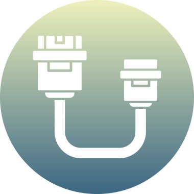 Modern b 'nin vektör illüstrasyonu dolgu simgesinden yoksun