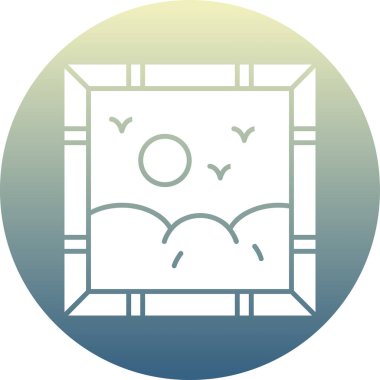 Modern b 'nin vektör illüstrasyonu eksik simgesi