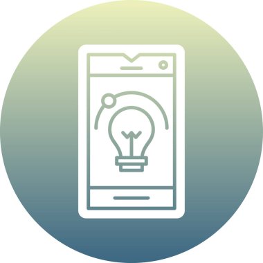 vektör cep telefonu ico