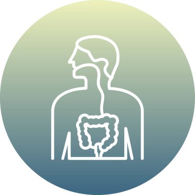 Bir kadın ve doktor ikonunun çizimi