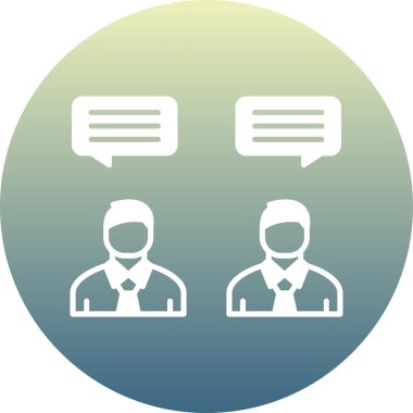 İş ve finans simgesinin vektör illüstrasyonu