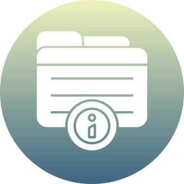 dosya dizini simgesi modada izole edilmiş arkaplan