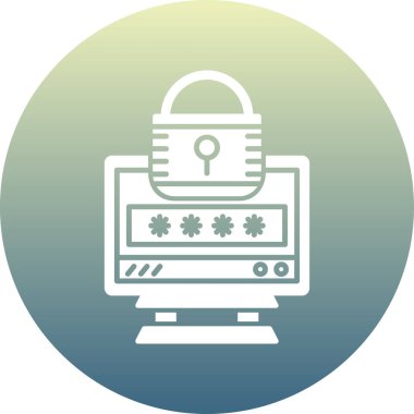 seo modern simgesinin vektör illüstrasyonu