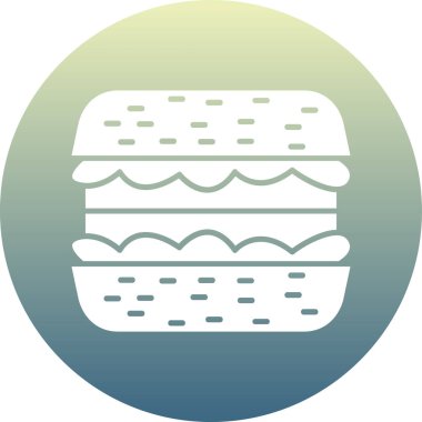 Gıda simgesinin vektör illüstrasyonu