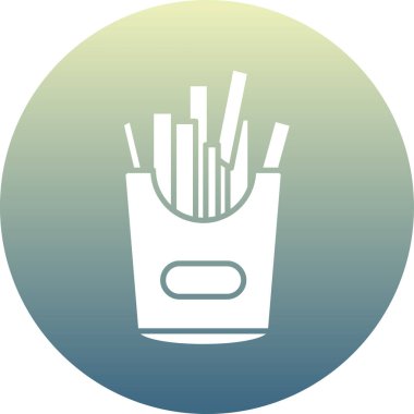 Gıda simgesinin vektör illüstrasyonu