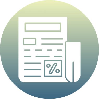 dosya belgesi vektör illüstrasyonu