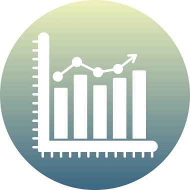 İş ve finans simgesinin vektör illüstrasyonu