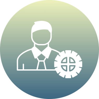 iş adamı vektör simgesi tasarımı