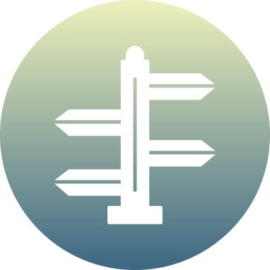 Modern bir simgenin vektör illüstrasyonu