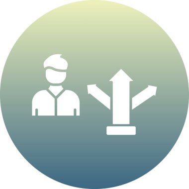 İnsanların vektör illüstrasyon simgesi