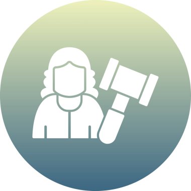 Beyaz elbiseli ve siyah ceketli bir kadının vektör çizimi