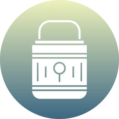 Güzellik ve moda simgelerinin vektör çizimi