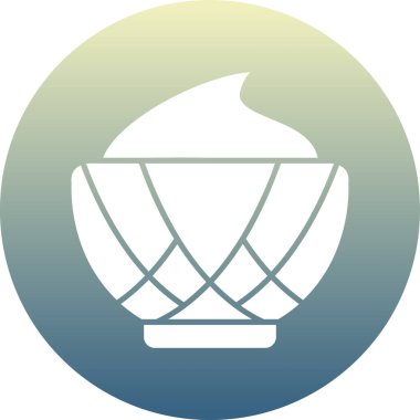 Bir fenerin mavi ve beyaz arkaplanının vektör çizimi