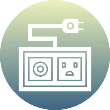 kamera simgesi vektör illüstrasyonu