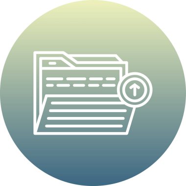 dosya biçimi simgesi, vektör illüstrasyon tasarımı