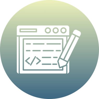 seo modern simgesinin vektör illüstrasyonu