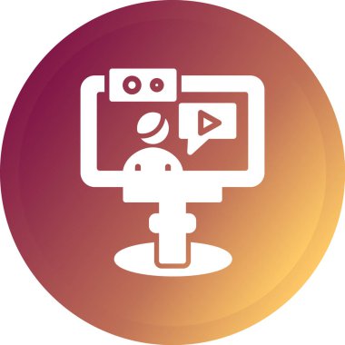 seo modern simgesinin vektör illüstrasyonu