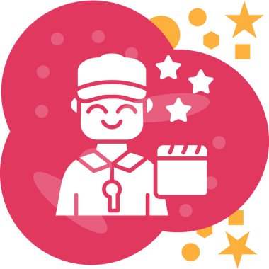 İnsan simgesinin vektör illüstrasyonu