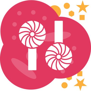 Bir Noel çelenginin vektör illüstrasyonu